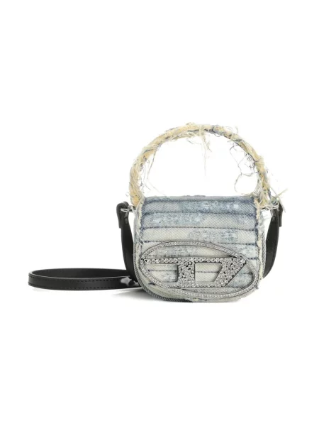Torebka crossbody Diesel niebieska