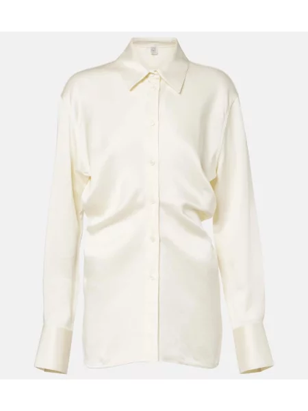 Cămașă Toteme din satin negru