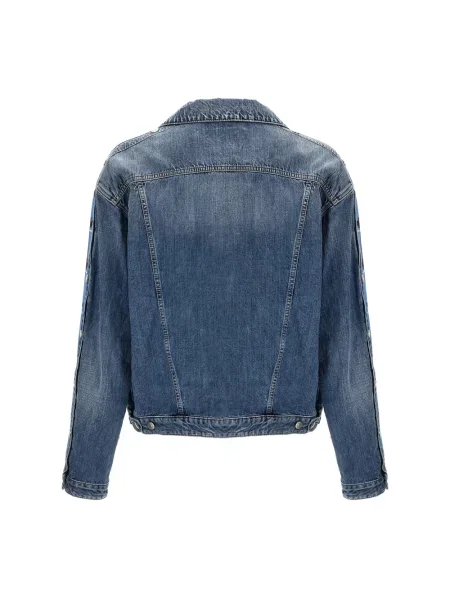 Kurtka jeansowa Dsquared2 niebieska