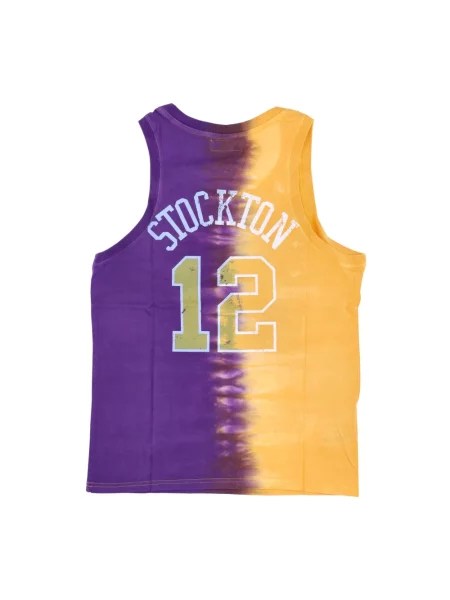 Tie dye koszulka sportowa Mitchell & Ness wiązana