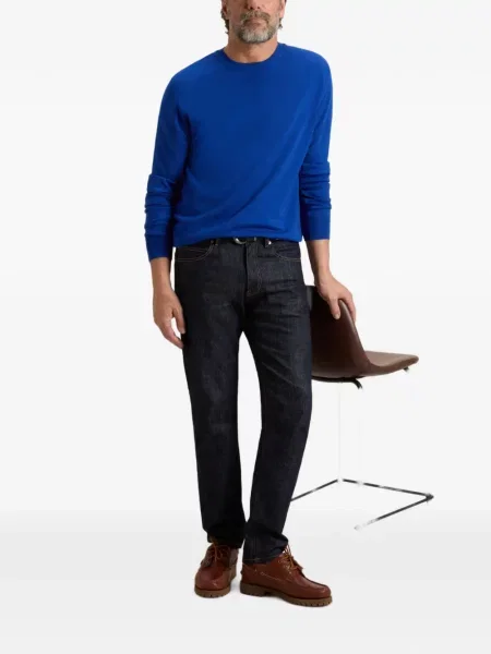 Pulover Woolrich de lână albastru
