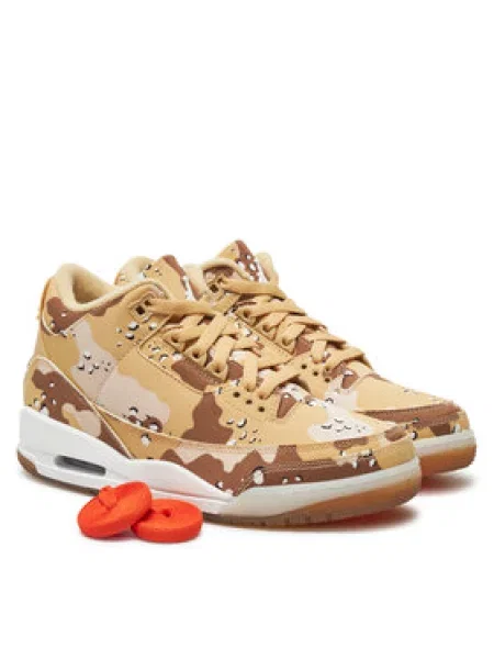 Nike Sneakersy Air Jordan 3 Retro Tex béžová