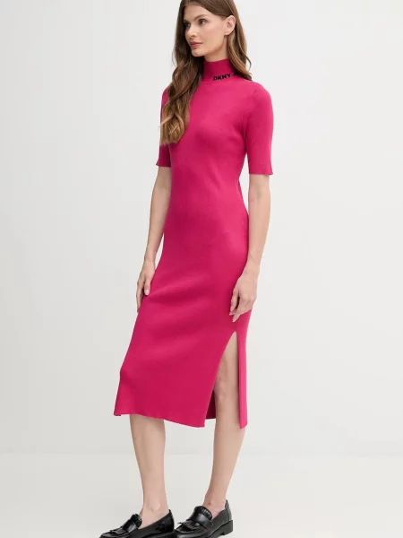 Платье Dkny розовое