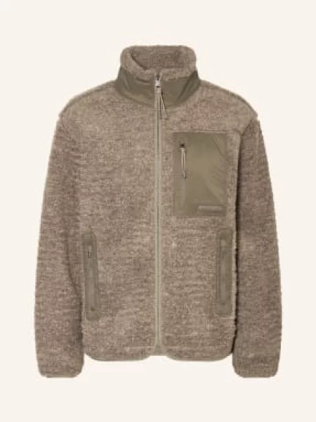 Tommy Hilfiger Teddyyfellová Bunda hnědá