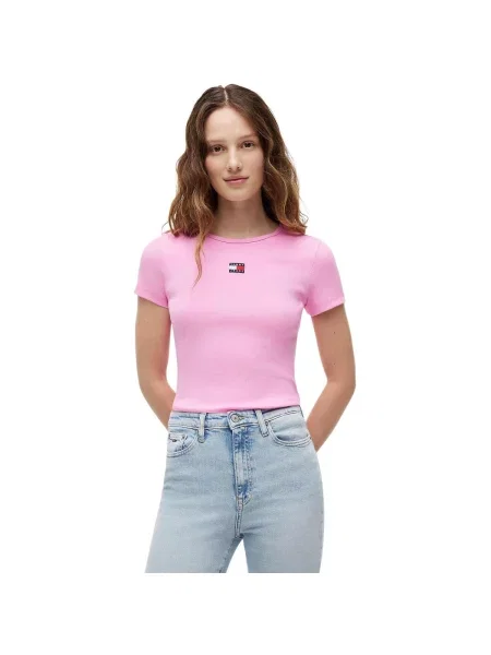 Tricou Tommy Hilfiger roz