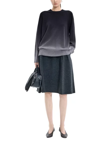 Pulover Jnby cu imagine cu gradient negru