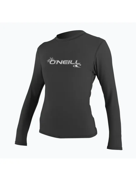 Cămașă de înot pentru femei O'Neill Basic Skins Sun Shirt negru