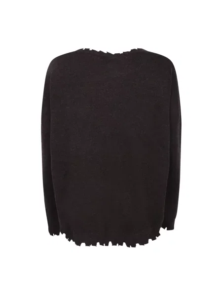 Sweter Kujten z kaszmiru brązowy