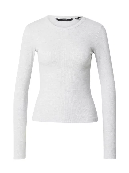 VERO MODA Tricou VMChloe deschis gri
