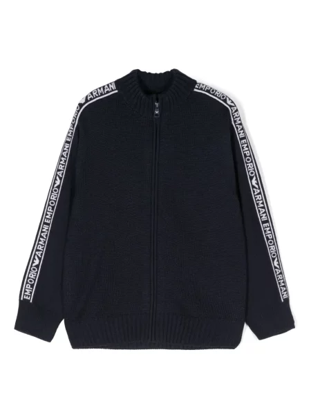 Sweter dziecięcy Emporio Armani niebieski