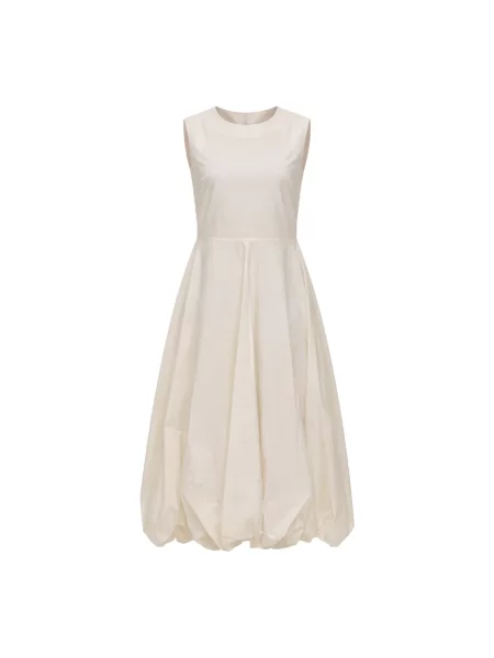 Sukienka maxi Meimeij beżowa