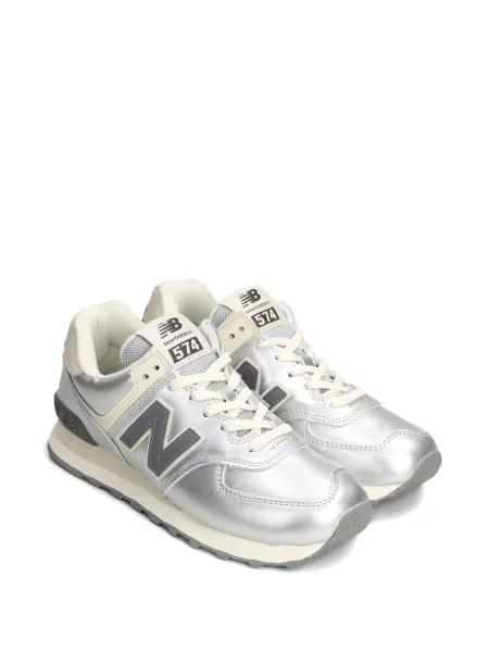 Fűzős bőr sneaker New Balance 574