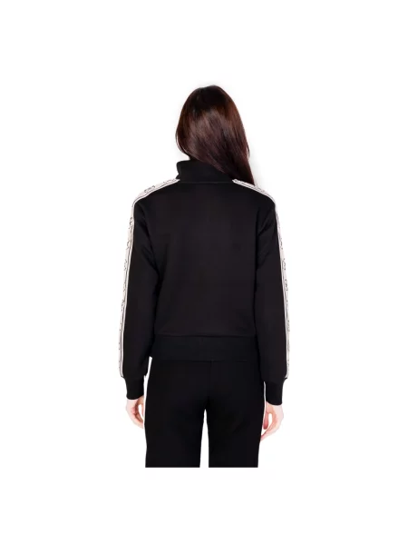 Bluza rozpinana z nadrukiem z logo model ‘BRITNEY’ Guess czarna