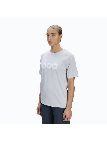 Футболка велосипедна POC Reform Enduro granite grey сіра