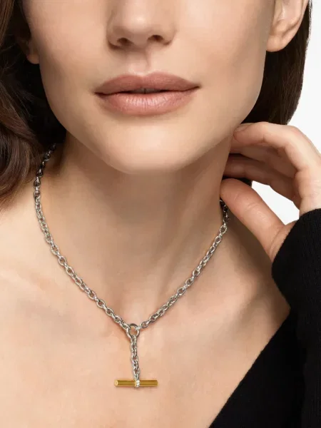 Колие David Yurman жълто