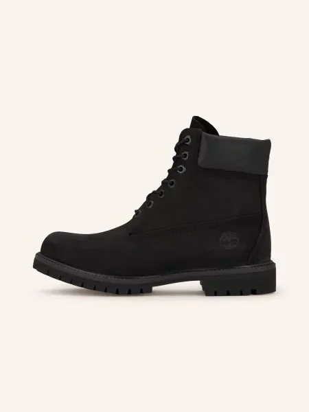 Timberland Botki Sznurowane Premium schwarz czarne