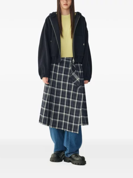 Hoodie Tomboy κοτλέ μπλε