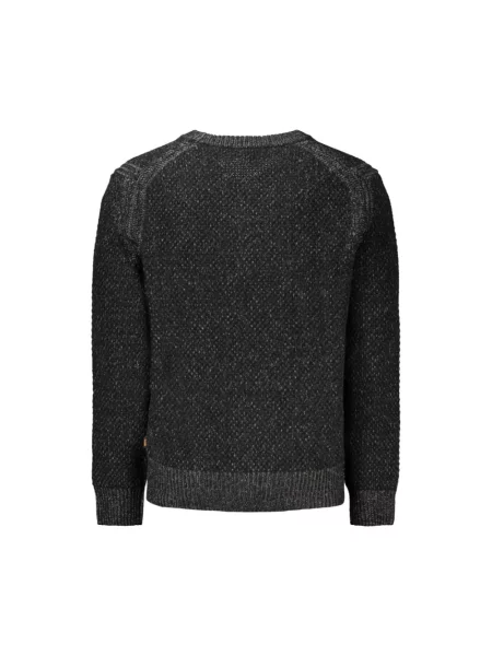 Sweter Boss wełniany szary