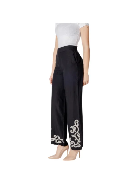 Pantaloni Vila negru