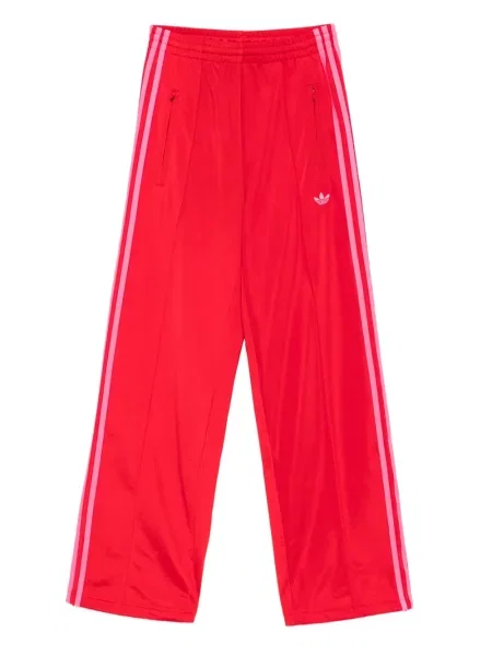 Pruhované kalhoty Adidas modré
