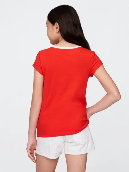 Тениска Gap червено