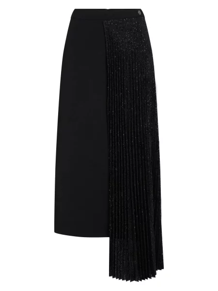 Karl Lagerfeld Fustă negru