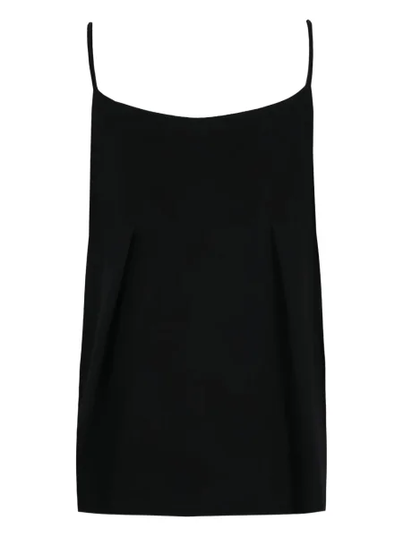 Top Prada plisat negru