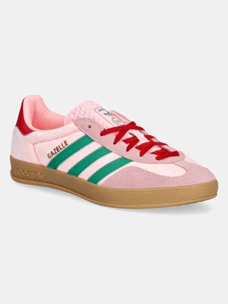 Sneakersy Adidas Originals zamszowe casual różowe