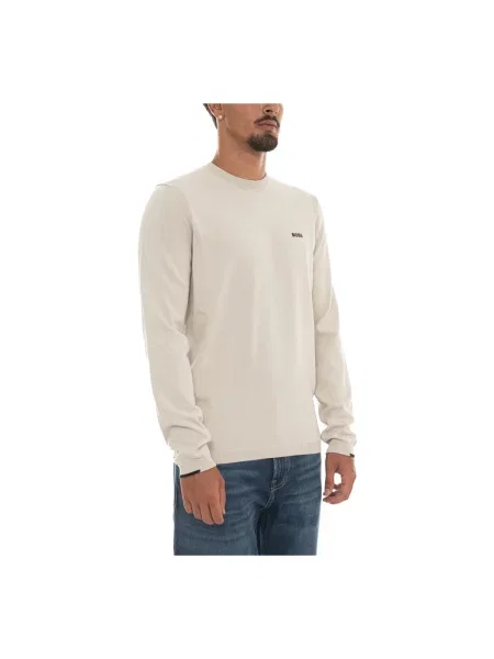 Sweter Boss beżowy