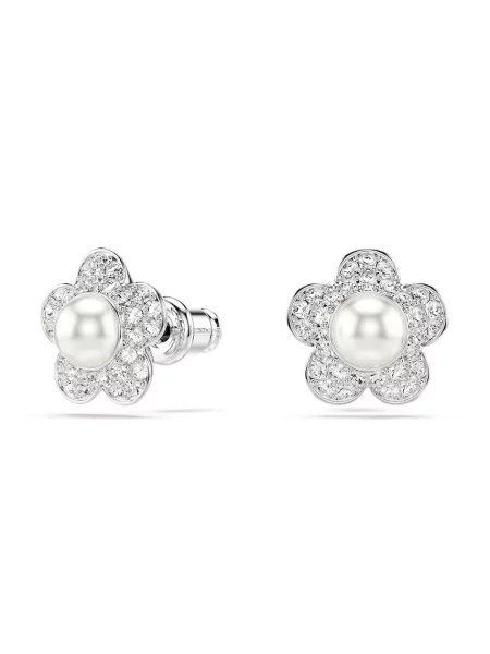 Swarovski Náušnice biela