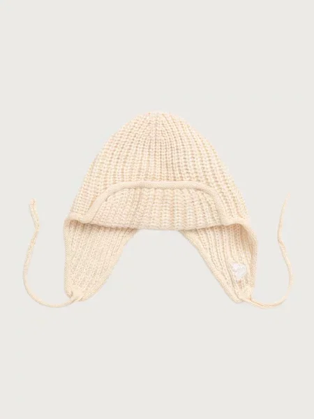 Kangol füles sapka női gyapjú hozzáadásával TRAPPER MIXED bézs