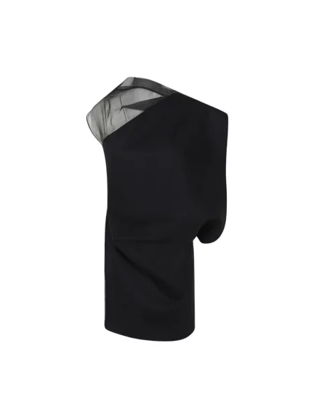 Sukienka Sportmax wełniana czarna