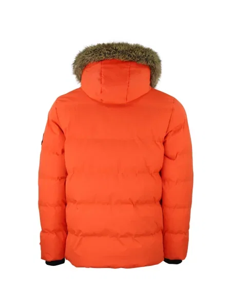 Geacă parka Peak Mountain portocaliu