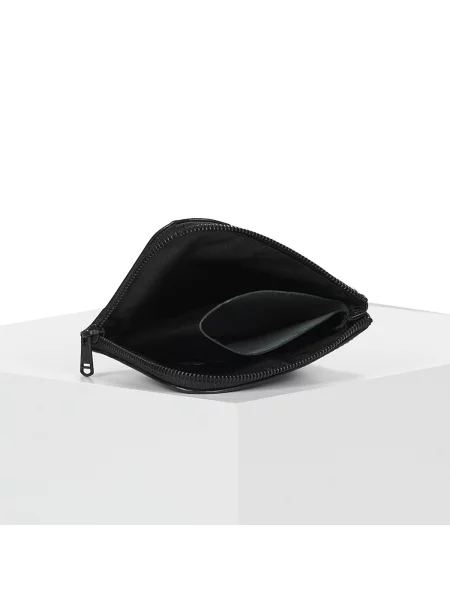 Kožená taška Fred Perry čierna