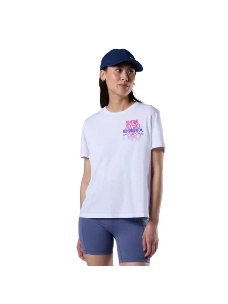 T-shirt Rossignol Waterfall biała