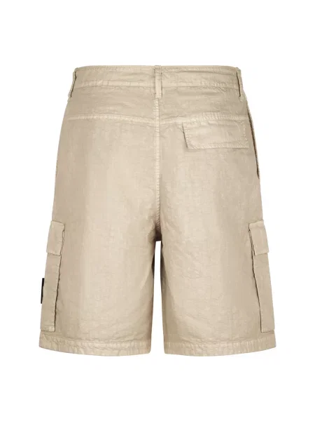 Szorty cargo Stone Island z kamieniami brązowe
