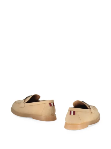 Pantofi loafer Bally din piele cu autograf