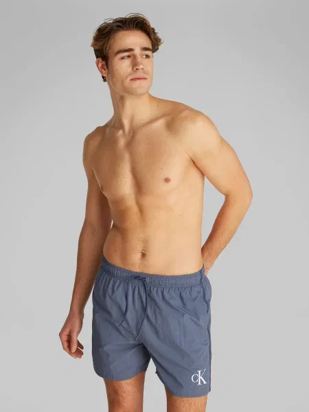 Fürdőruha Calvin Klein Swimwear kék