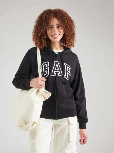 GAP Hanorac HERITAGE negru alb
