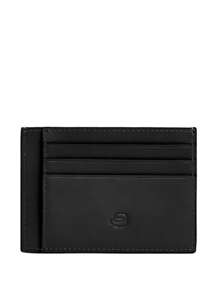Portofel Piquadro cu autograf negru
