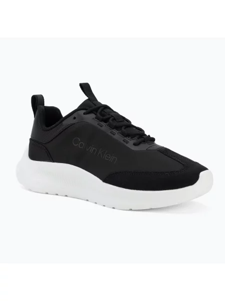 Încălțăminte pentru bărbați Calvin Klein Light Eva Runner black/bright white alb