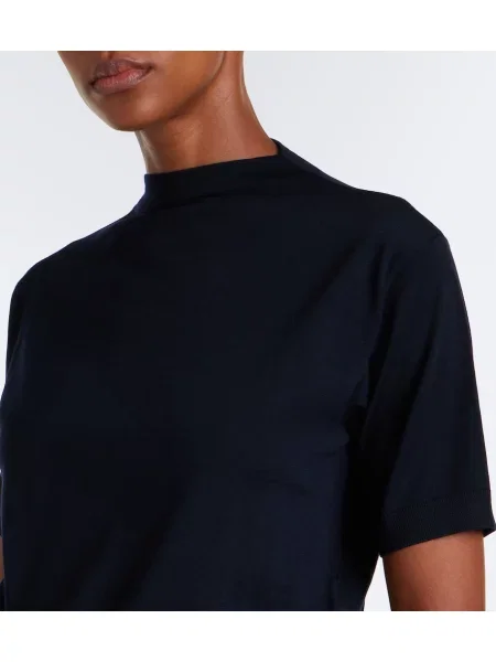 Pulover Jil Sander de lână albastru