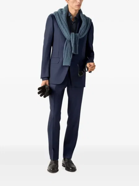 Costum Zegna de lână albastru