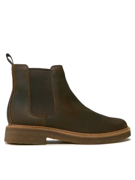 Botki Clarks brązowe