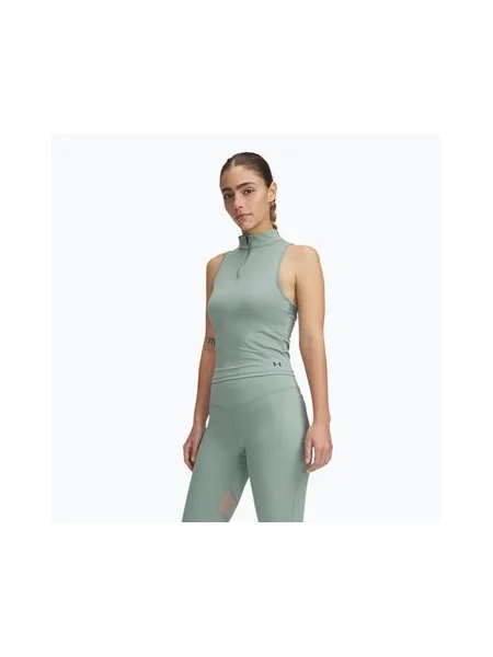 Футболка для тренувань Under Armour Vanish Elite Vent Tank silica green/iridescent зелена