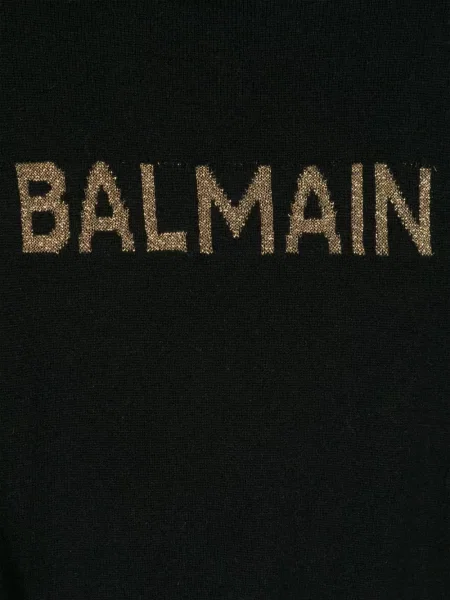 Sweter dziecięcy Balmain czarny