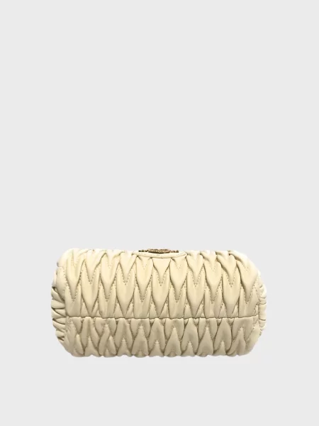 Сумка Moschino бежевая