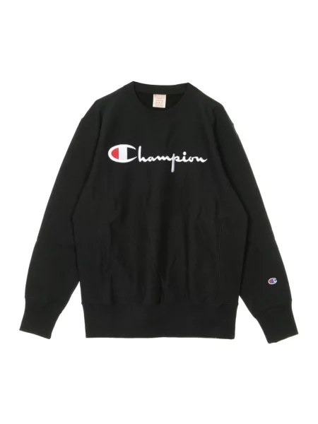 Lekka bluza Champion z okrągłym dekoltem czarna