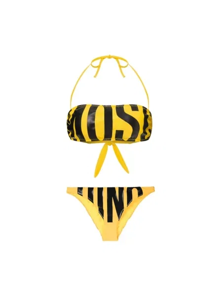 Bikini Moschino żółte