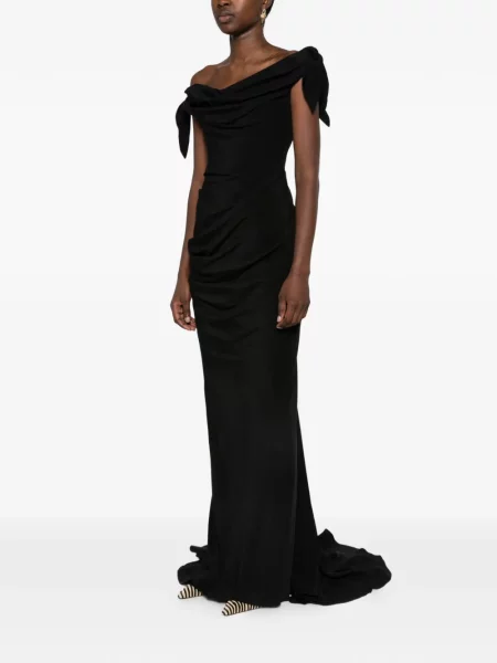 Rochie Cult Gaia drapată negru